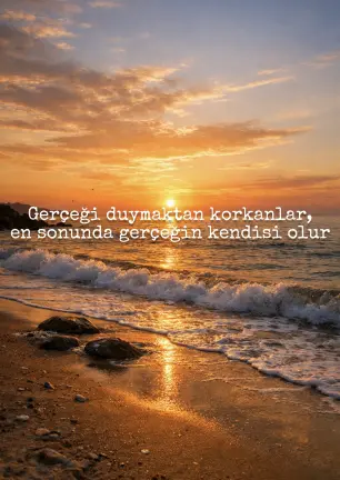 Gerçeği duymaktan korkanlar..